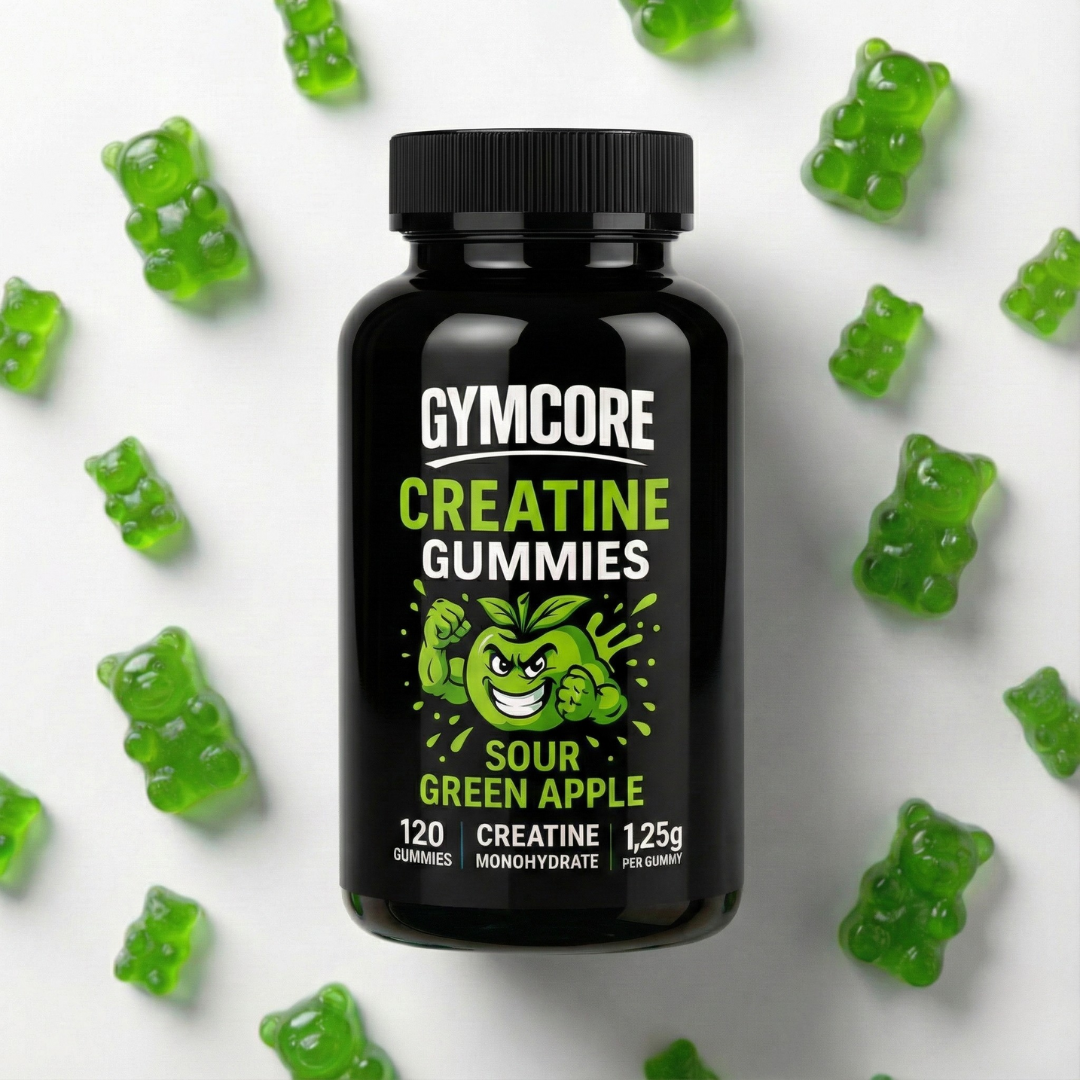 GYMCORE Creatine Monohydrate Gummies - Sour Green Apple