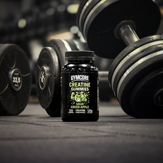 GYMCORE Creatine Monohydrate Gummies - Sour Green Apple