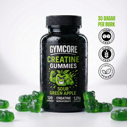 GYMCORE Creatine Monohydrate Gummies - JUICY GREEN APPLE
