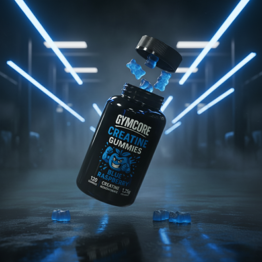 GYMCORE Creatine Monohydrate Gummies - Blue Raspberry