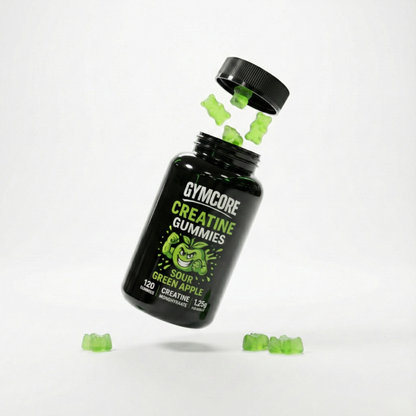 GYMCORE Creatine Monohydrate Gummies - Sour Green Apple