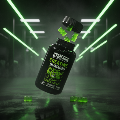 GYMCORE Creatine Monohydrate Gummies - Sour Green Apple