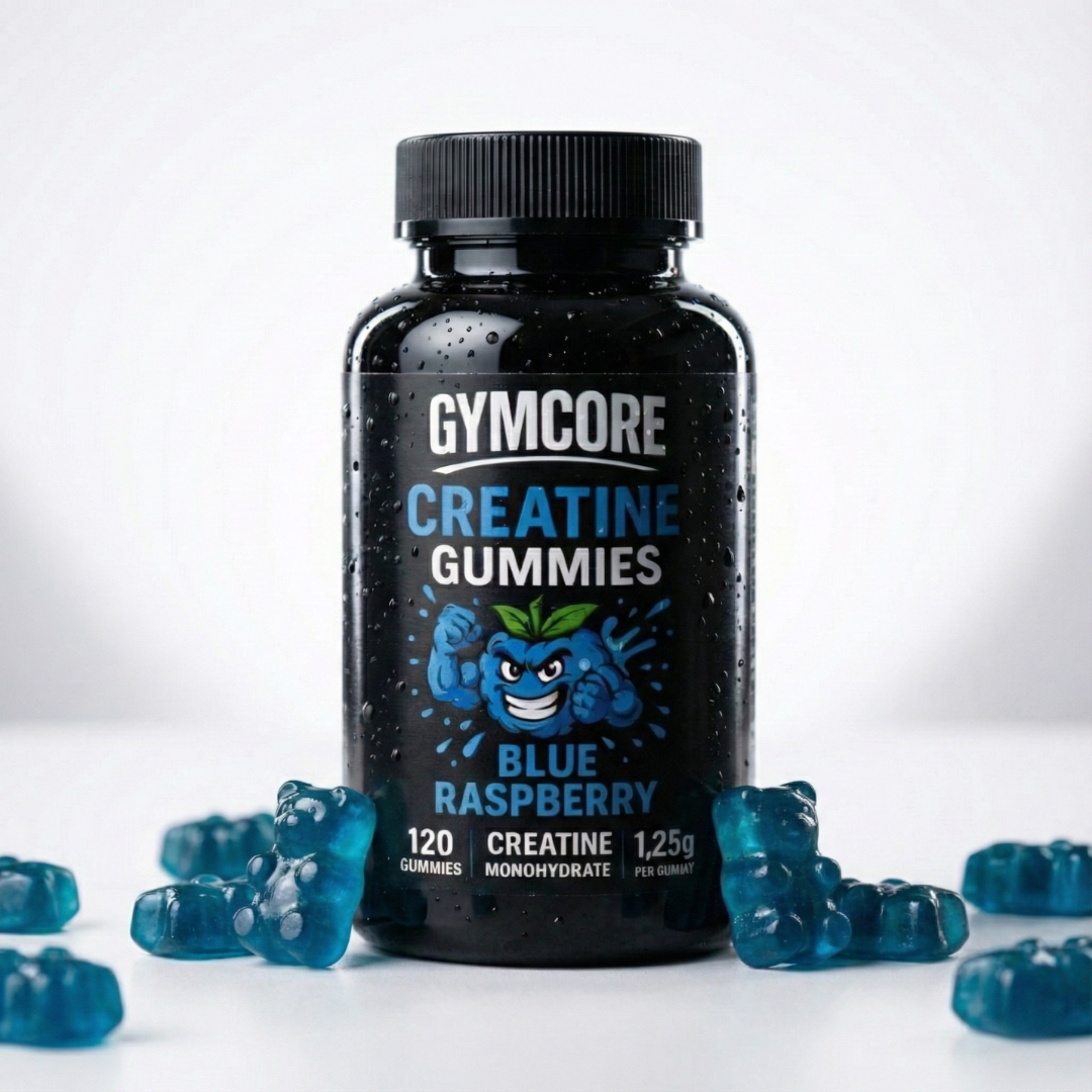 GYMCORE Creatine Monohydrate Gummies - Blue Raspberry