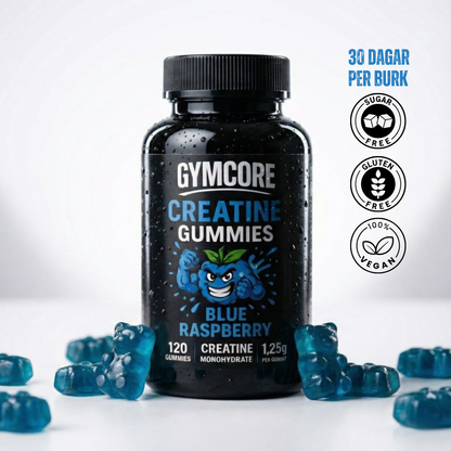 GYMCORE Creatine Monohydrate Gummies - Blue Raspberry