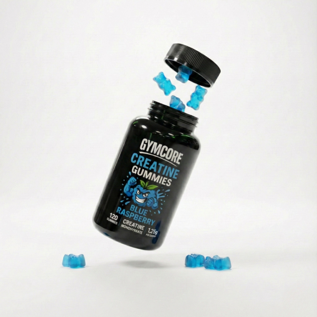 GYMCORE Creatine Monohydrate Gummies - Blue Raspberry
