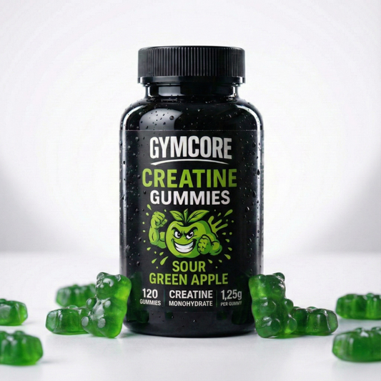 GYMCORE Creatine Monohydrate Gummies - Sour Green Apple