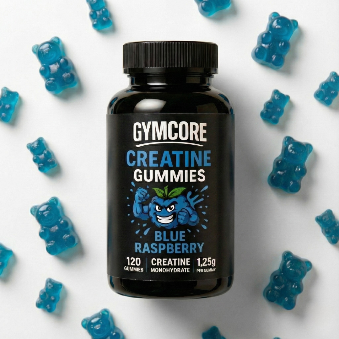 GYMCORE Creatine Monohydrate Gummies - Blue Raspberry